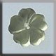 12005 Glass Treasures-5 Petal Flower 10mm Matte Jonquil (Qty. 1) THUMBNAIL